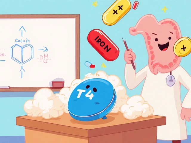 Levothyroxine, Iron & Calcium: Proven Dose‑Separation Guide