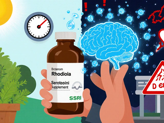 Rhodiola and Antidepressants: What You Need to Know About Serotonin Risks