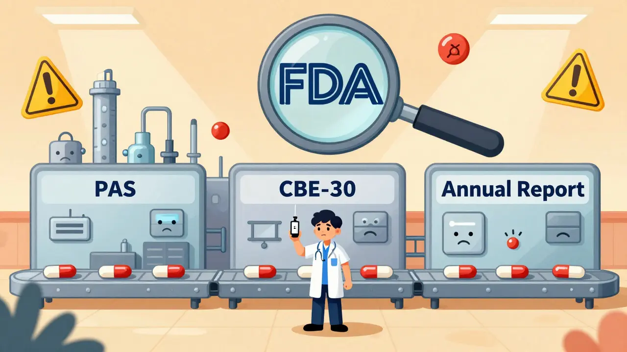 Manufacturing Changes: Notification and Approval Requirements for Pharmaceutical Quality