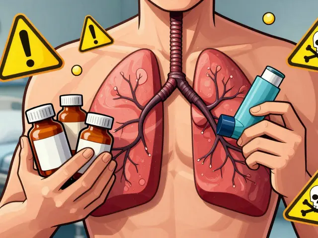 Asthma and COPD Medications: Key Interactions and Safety Risks You Need to Know