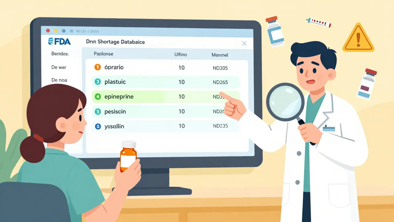 FDA Drug Shortage Database: How to Check Medication Availability